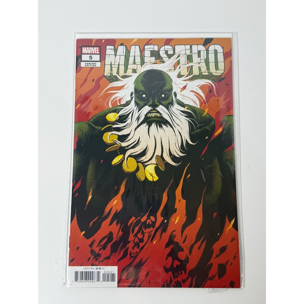 Marvel Maestro 5 Variant Joe Bennett Cover Hulk Comic Book 2021 Excellent